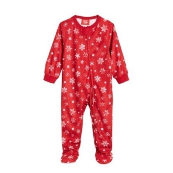 Family Pajamas Matching Baby Merry Pajamas - Snowflake size 18 Mo - Picture 2 of 6